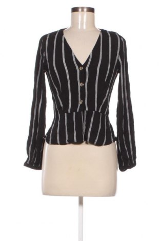 Γυναικείο πουκάμισο H&M, Μέγεθος M, Χρώμα Μαύρο, Τιμή 14,19 €