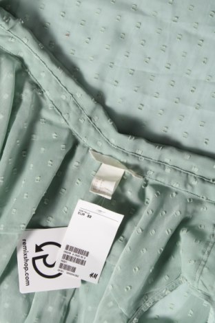 Cămașă de femei H&M, Mărime XXS, Culoare Verde, Preț 108,00 Lei