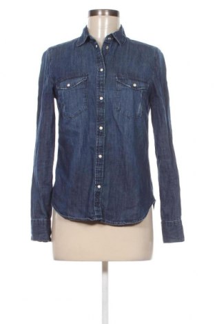 Γυναικείο πουκάμισο H&M L.O.G.G., Μέγεθος S, Χρώμα Μπλέ, Τιμή 5,41 €