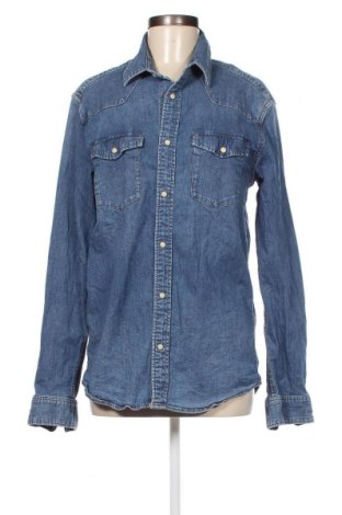 Γυναικείο πουκάμισο H&M L.O.G.G., Μέγεθος M, Χρώμα Μπλέ, Τιμή 15,46 €