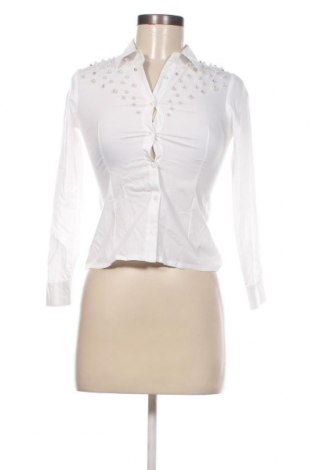 Γυναικείο πουκάμισο JEYCAT, Μέγεθος XS, Χρώμα Λευκό, Τιμή 21,83 €