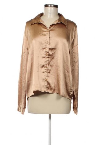 Γυναικείο πουκάμισο Jdy, Μέγεθος L, Χρώμα  Μπέζ, Τιμή 9,28 €