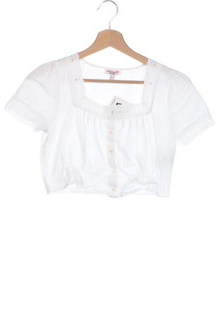 Дамска риза Jennyfer, Размер XS, Цвят Бял, Цена 10,40 лв.