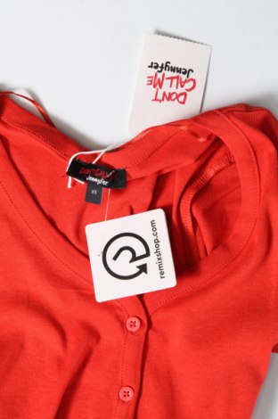 Dámská košile  Jennyfer, Velikost XS, Barva Červená, Cena  104,00 Kč