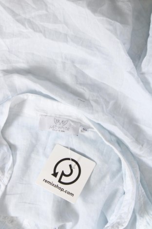 Γυναικείο πουκάμισο Just White By Se, Μέγεθος M, Χρώμα Μπλέ, Τιμή 21,03 €