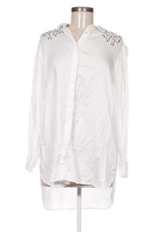 Γυναικείο πουκάμισο LC Waikiki, Μέγεθος M, Χρώμα Λευκό, Τιμή 11,22 €