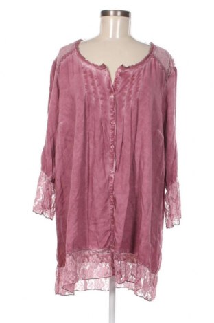 Damenbluse Laura Torelli, Größe XXL, Farbe Rosa, Preis 17,99 €