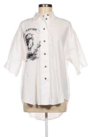 Γυναικείο πουκάμισο Laurel, Μέγεθος L, Χρώμα Εκρού, Τιμή 23,75 €