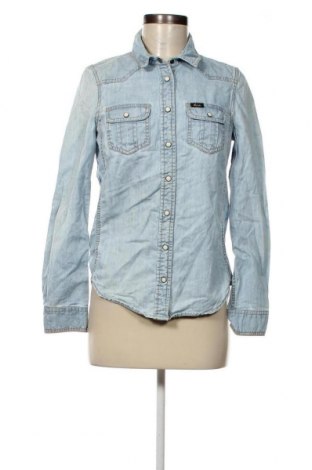 Γυναικείο πουκάμισο Lee, Μέγεθος S, Χρώμα Μπλέ, Τιμή 29,69 €
