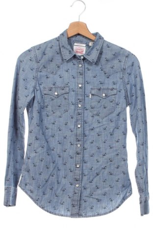 Γυναικείο πουκάμισο Levi's, Μέγεθος XS, Χρώμα Μπλέ, Τιμή 14,48 €