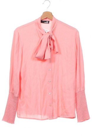 Дамска риза Love Moschino, Размер XS, Цвят Розов, Цена 79,39 лв.