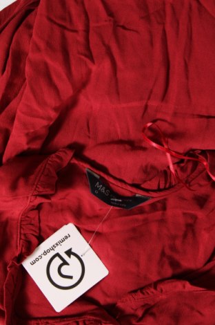 Damenbluse Marks & Spencer, Größe M, Farbe Rot, Preis 3,95 €