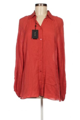 Дамска риза Massimo Dutti, Размер S, Цвят Червен, Цена 107,88 лв.