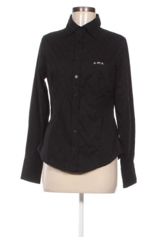 Γυναικείο πουκάμισο Mise Au Green, Μέγεθος M, Χρώμα Μαύρο, Τιμή 7,83 €