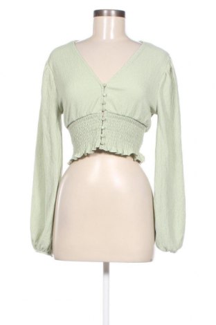 Γυναικείο πουκάμισο Monki, Μέγεθος S, Χρώμα Πράσινο, Τιμή 3,71 €