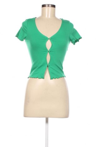Дамска риза Monki, Размер S, Цвят Зелен, Цена 25,20 лв.