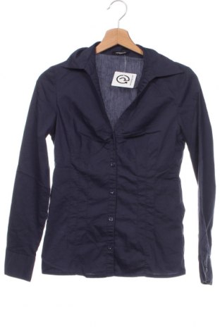 Γυναικείο πουκάμισο Motivi, Μέγεθος XXS, Χρώμα Μπλέ, Τιμή 16,63 €