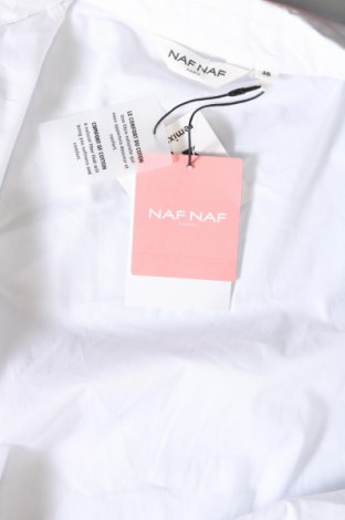 Дамска риза Naf Naf, Размер S, Цвят Бял, Цена 42,35 лв.