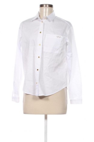 Дамска риза Naf Naf, Размер S, Цвят Бял, Цена 42,35 лв.