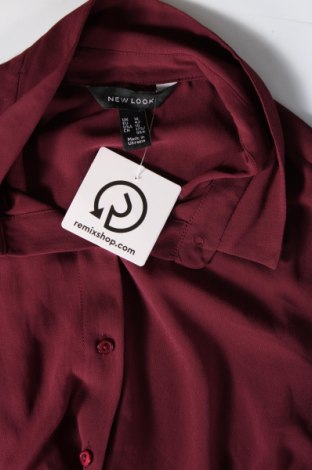 Γυναικείο πουκάμισο New Look, Μέγεθος L, Χρώμα Κόκκινο, Τιμή 6,01 €