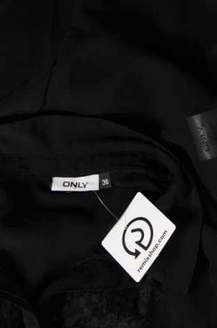 Γυναικείο πουκάμισο ONLY, Μέγεθος S, Χρώμα Μαύρο, Τιμή 1,98 €