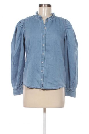 Γυναικείο πουκάμισο ONLY, Μέγεθος S, Χρώμα Μπλέ, Τιμή 5,69 €