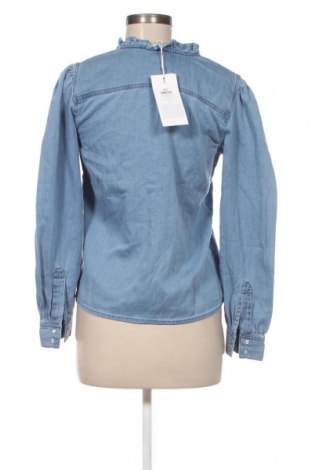 Γυναικείο πουκάμισο ONLY, Μέγεθος S, Χρώμα Μπλέ, Τιμή 5,69 €