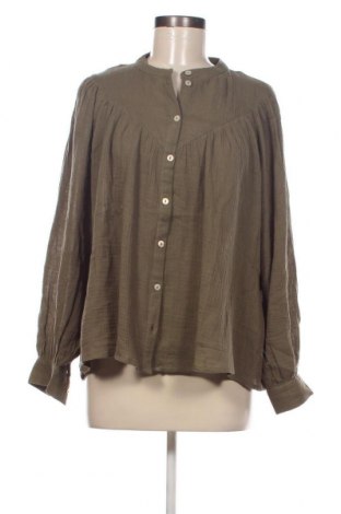Γυναικείο πουκάμισο ONLY, Μέγεθος M, Χρώμα Πράσινο, Τιμή 23,71 €