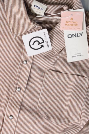 Γυναικείο πουκάμισο ONLY, Μέγεθος S, Χρώμα  Μπέζ, Τιμή 23,71 €