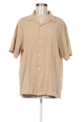 Γυναικείο πουκάμισο Originals By Jack & Jones, Μέγεθος L, Χρώμα  Μπέζ, Τιμή 7,94 €