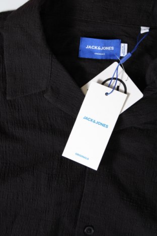 Γυναικείο πουκάμισο Originals By Jack & Jones, Μέγεθος L, Χρώμα Μαύρο, Τιμή 7,94 €