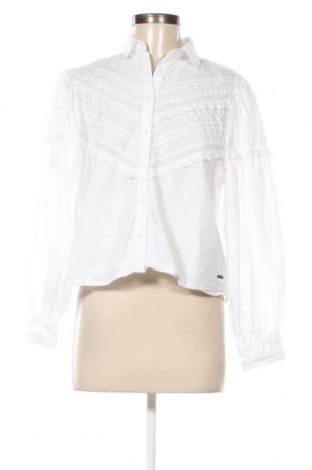 Γυναικείο πουκάμισο Pepe Jeans, Μέγεθος M, Χρώμα Λευκό, Τιμή 27,84 €