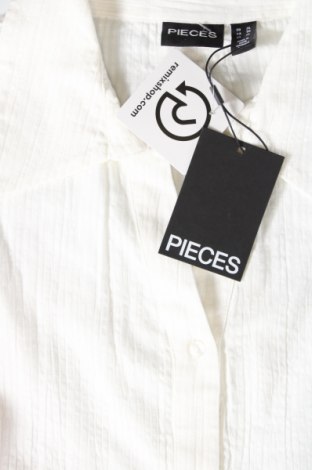 Damska koszula Pieces, Rozmiar XL, Kolor Biały, Cena 122,61 zł