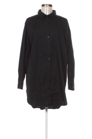 Γυναικείο πουκάμισο Pieces, Μέγεθος XL, Χρώμα Μαύρο, Τιμή 14,23 €