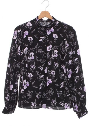 Γυναικείο πουκάμισο Pieces, Μέγεθος XS, Χρώμα Μαύρο, Τιμή 4,70 €