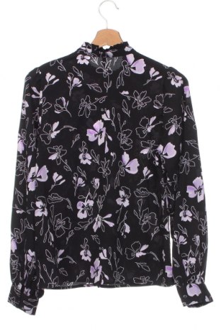 Γυναικείο πουκάμισο Pieces, Μέγεθος XS, Χρώμα Μαύρο, Τιμή 4,70 €