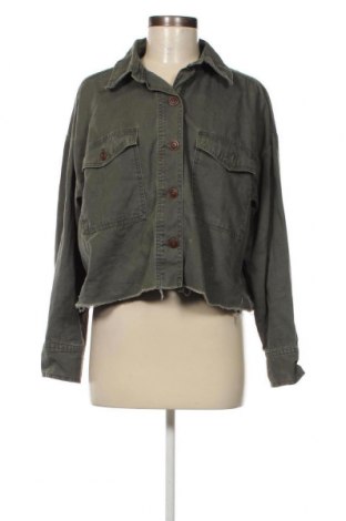 Γυναικείο πουκάμισο Primark, Μέγεθος M, Χρώμα Πράσινο, Τιμή 15,46 €