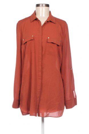 Γυναικείο πουκάμισο Primark, Μέγεθος L, Χρώμα Πορτοκαλί, Τιμή 14,84 €