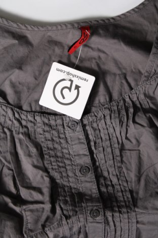 Γυναικείο πουκάμισο Q/S by S.Oliver, Μέγεθος M, Χρώμα Γκρί, Τιμή 10,54 €