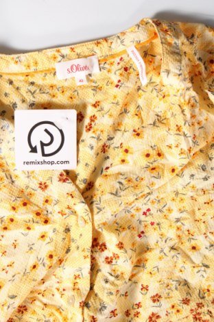 Γυναικείο πουκάμισο S.Oliver, Μέγεθος L, Χρώμα Πολύχρωμο, Τιμή 10,76 €