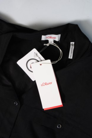 Дамска риза S.Oliver, Размер L, Цвят Черен, Цена 33,11 лв.