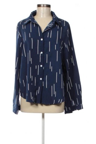 Γυναικείο πουκάμισο SHEIN, Μέγεθος XL, Χρώμα Μπλέ, Τιμή 15,46 €