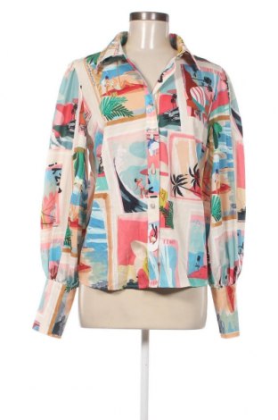 Γυναικείο πουκάμισο SHEIN, Μέγεθος L, Χρώμα Πολύχρωμο, Τιμή 15,46 €