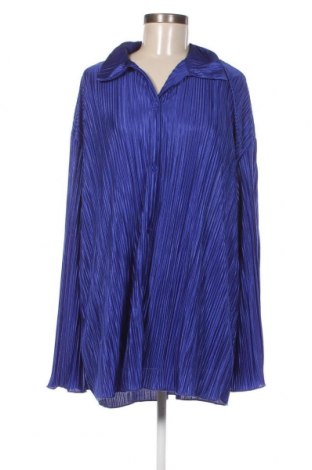 Γυναικείο πουκάμισο SHEIN, Μέγεθος XL, Χρώμα Μπλέ, Τιμή 10,05 €