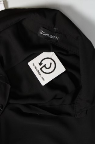 Γυναικείο πουκάμισο SOHUMAN, Μέγεθος M, Χρώμα Μαύρο, Τιμή 14,46 €