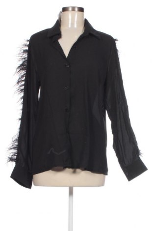 Γυναικείο πουκάμισο SOHUMAN, Μέγεθος M, Χρώμα Μαύρο, Τιμή 14,46 €