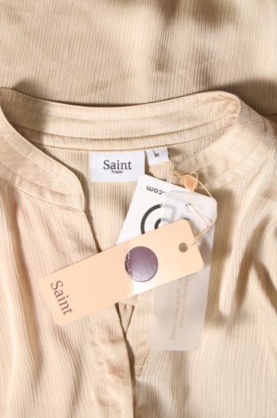 Дамска риза Saint Tropez, Размер M, Цвят Бежов, Цена 34,65 лв.