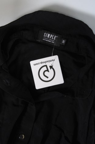 Dámska košeľa  Simple, Veľkosť XS, Farba Čierna, Cena  5,75 €