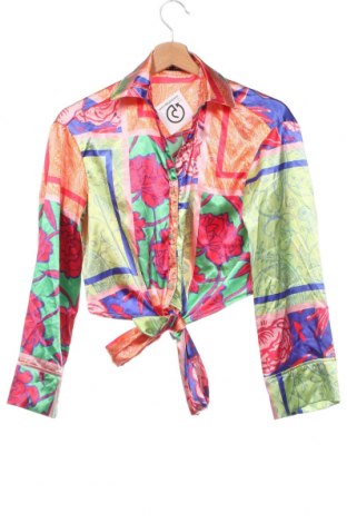 Γυναικείο πουκάμισο Sinsay, Μέγεθος XXS, Χρώμα Πολύχρωμο, Τιμή 6,91 €