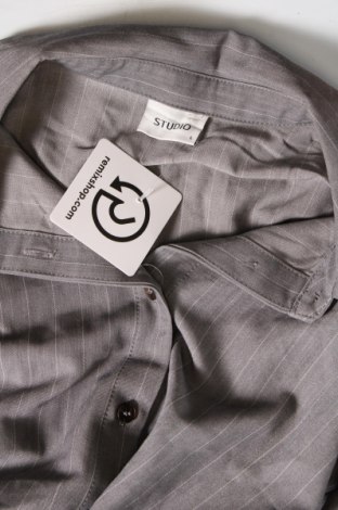 Γυναικείο πουκάμισο Studio, Μέγεθος L, Χρώμα Γκρί, Τιμή 4,48 €